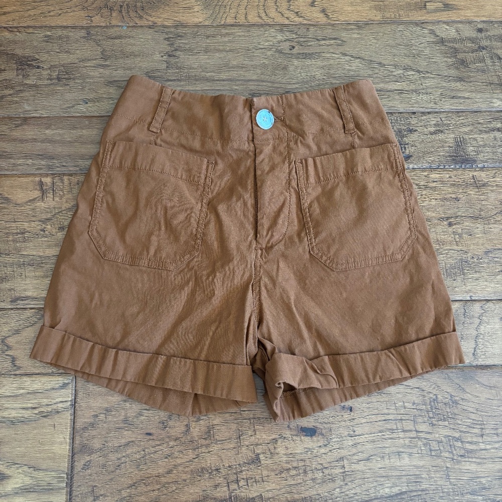 Anthropologie Patch Pocket Shorts - Picture 4 of 8